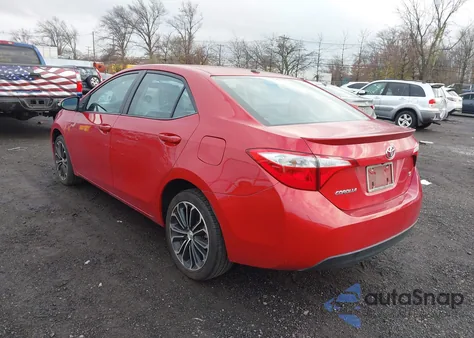 2014 Toyota Corolla S Plus z USA, uszkodzony, nr VIN 2T1BURHE6EC009493